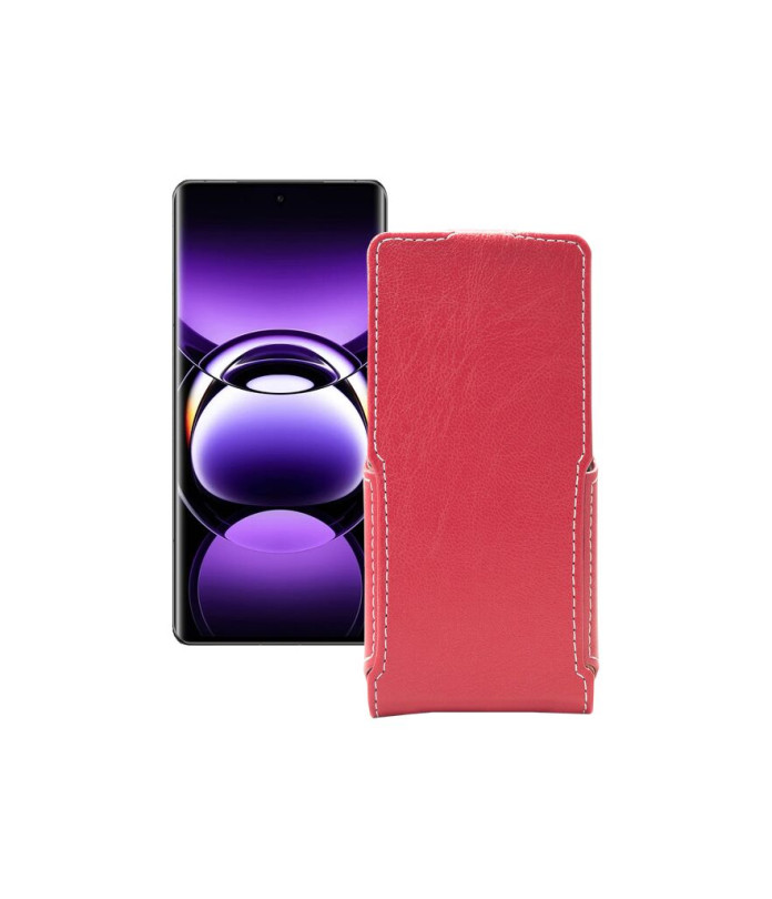 Чохол-флип з екошкіри для телефону OPPO Find X7 Ultra