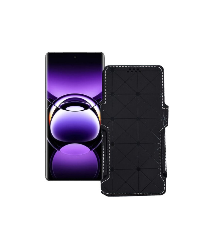 Чохол-книжка з екошкіри для телефону OPPO Find X7 Ultra