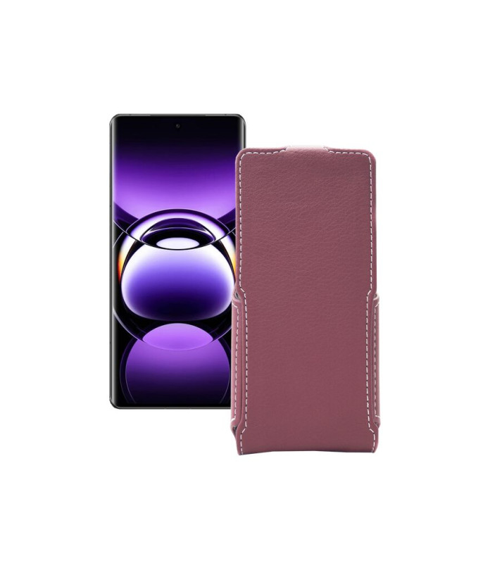 Чохол-флип з екошкіри для телефону OPPO Find X7 Ultra