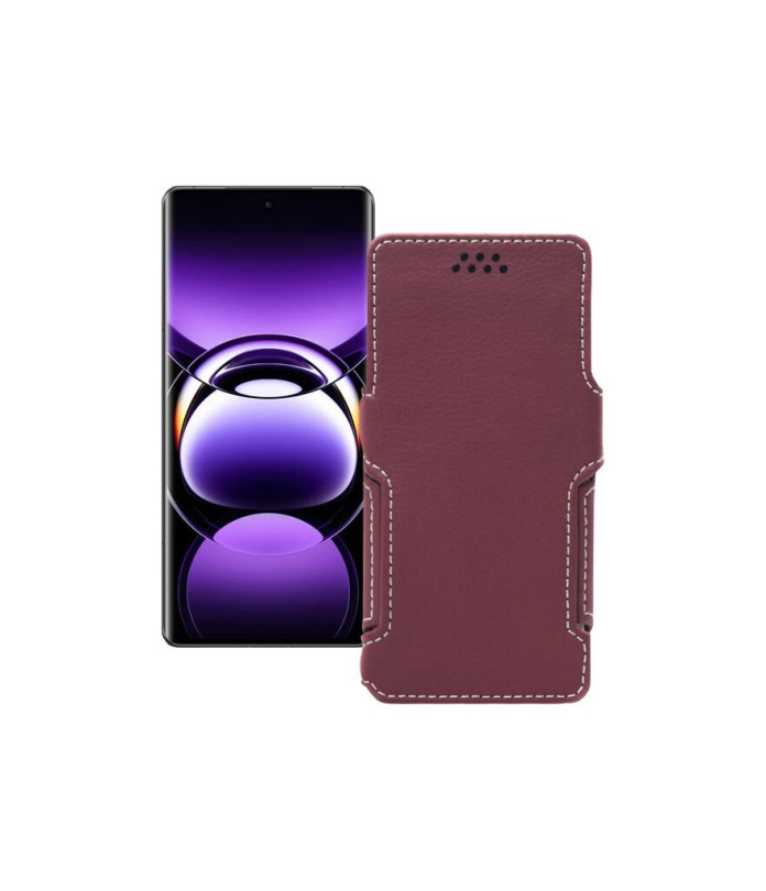 Чохол-книжка з екошкіри для телефону OPPO Find X7 Ultra