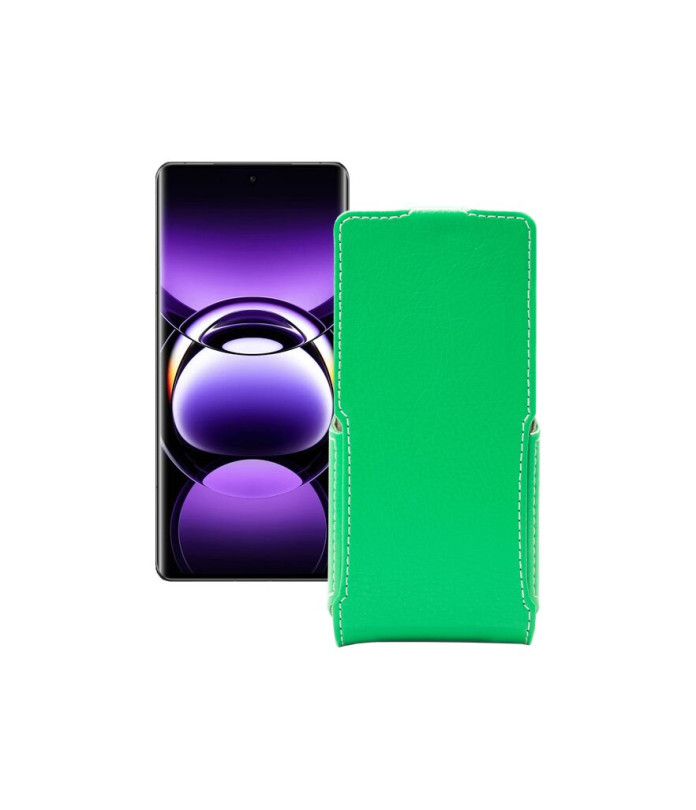 Чохол-флип з екошкіри для телефону OPPO Find X7 Ultra