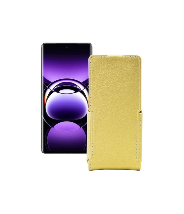 Чохол-флип з екошкіри для телефону OPPO Find X7 Ultra