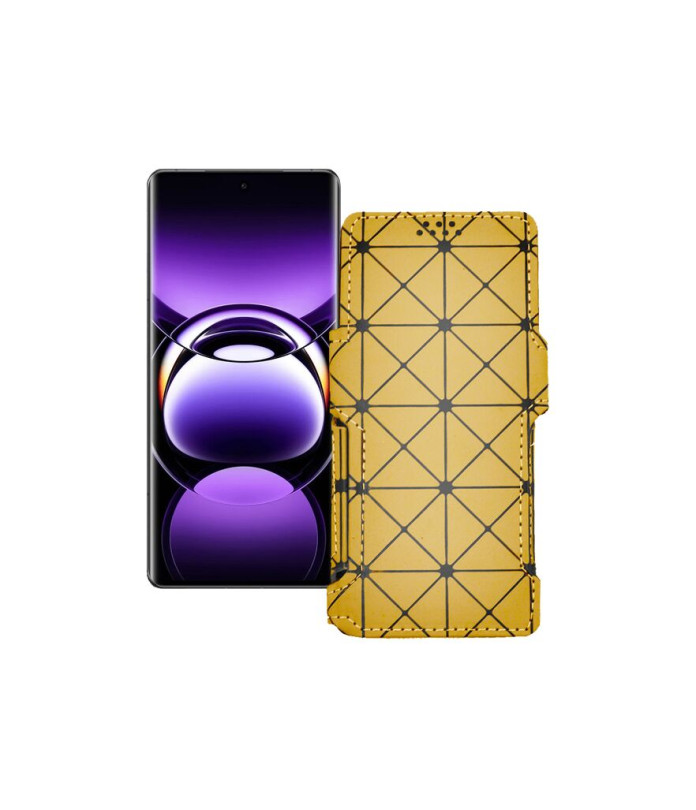 Чохол-книжка з екошкіри для телефону OPPO Find X7 Ultra
