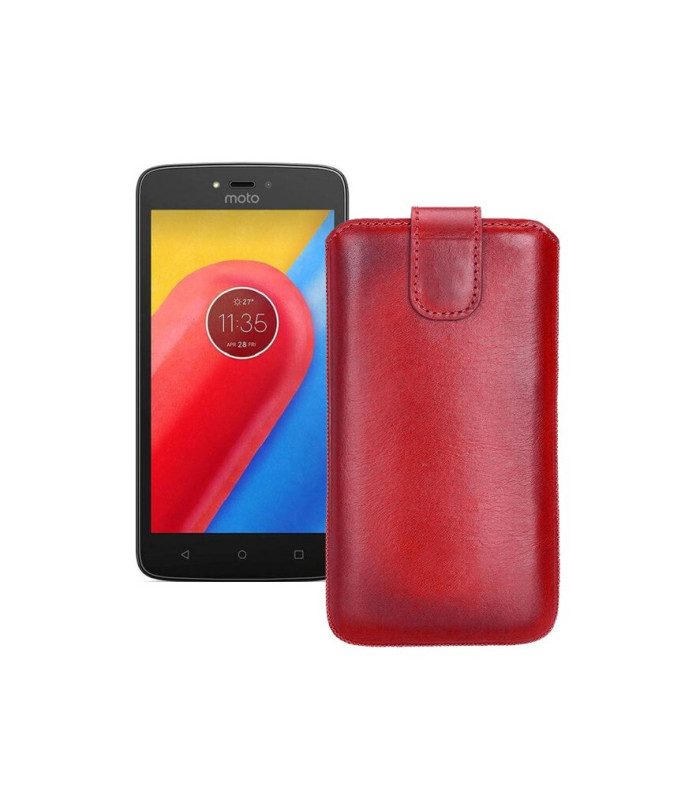 Витяжка зі шкіри для телефону Motorola Moto С Plus (xt1723)