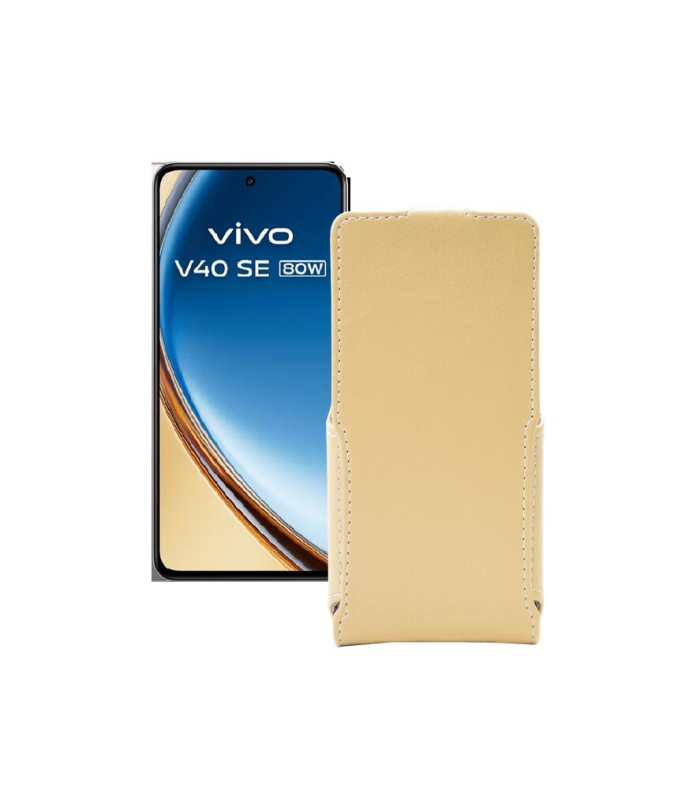 Чохол-флип з екошкіри для телефону Vivo VIVO V40 SE