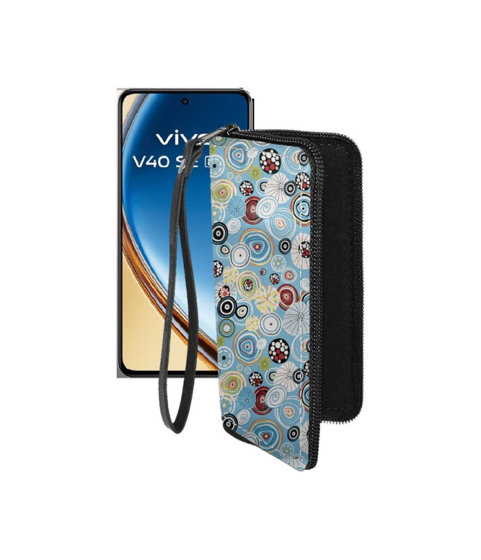 Чохол-гаманець з екошкіри для телефону Vivo VIVO V40 SE
