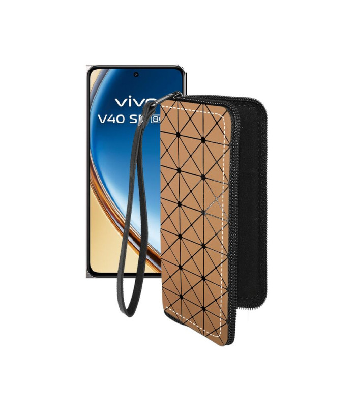 Чохол-гаманець з екошкіри для телефону Vivo VIVO V40 SE