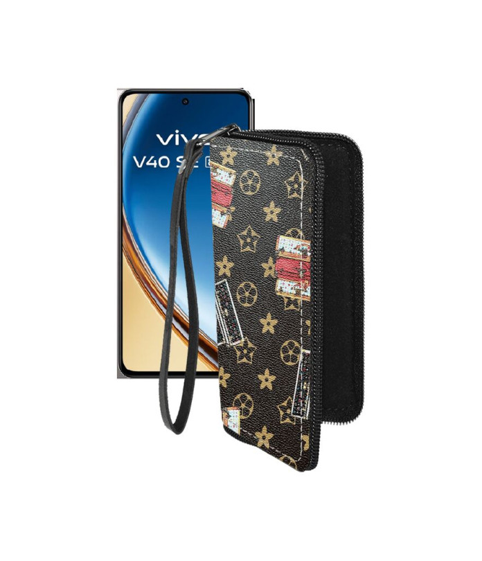 Чохол-гаманець з екошкіри для телефону Vivo VIVO V40 SE