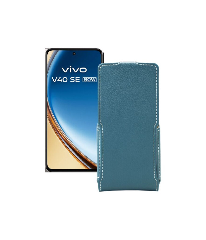 Чохол-флип з екошкіри для телефону Vivo VIVO V40 SE