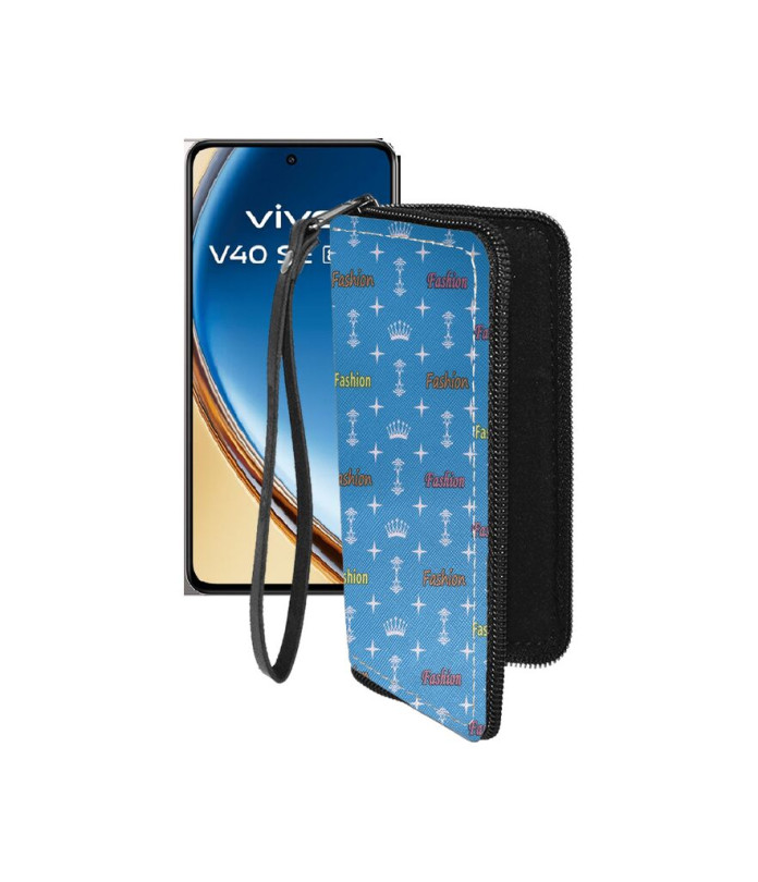 Чохол-гаманець з екошкіри для телефону Vivo VIVO V40 SE