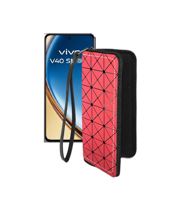 Чохол-гаманець з екошкіри для телефону Vivo VIVO V40 SE