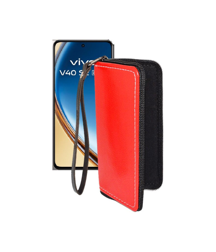 Чохол-гаманець з екошкіри для телефону Vivo VIVO V40 SE