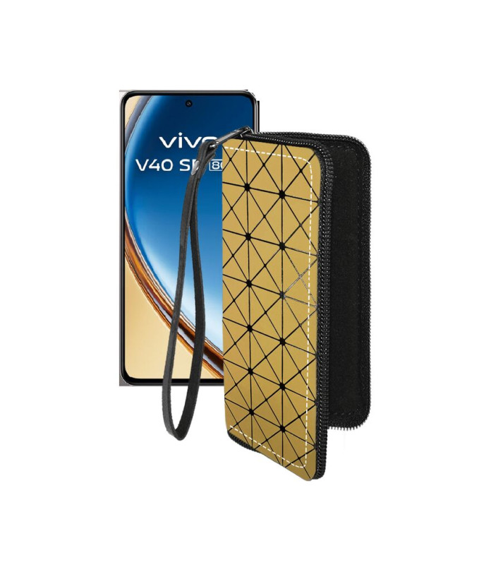 Чохол-гаманець з екошкіри для телефону Vivo VIVO V40 SE