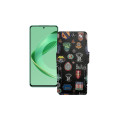 Чохол-книжка з екошкіри для телефону Huawei Nova 12 SE