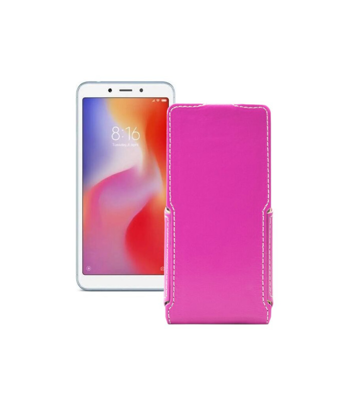 Чохол-флип з екошкіри для телефону Xiaomi Redmi 6