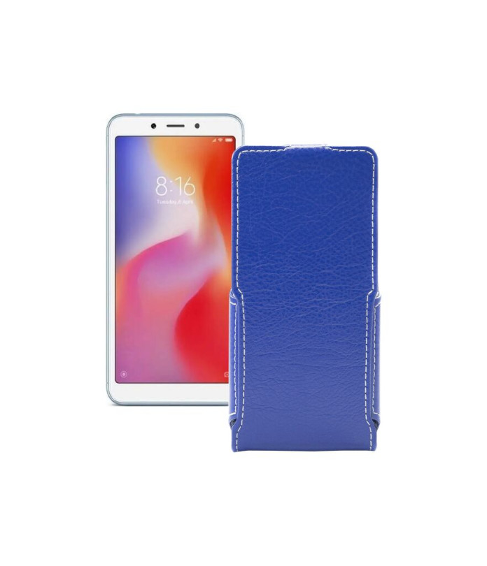 Чохол-флип з екошкіри для телефону Xiaomi Redmi 6