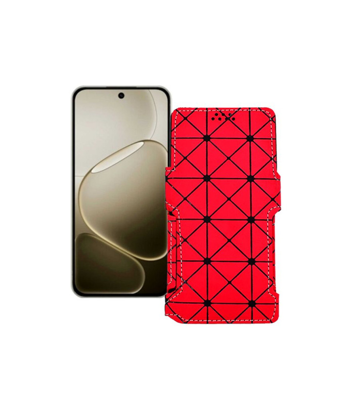 Чохол-книжка з екошкіри для телефону OPPO F31 Pro 5G