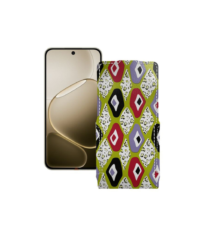 Чохол-флип з екошкіри для телефону OPPO F31 Pro Plus