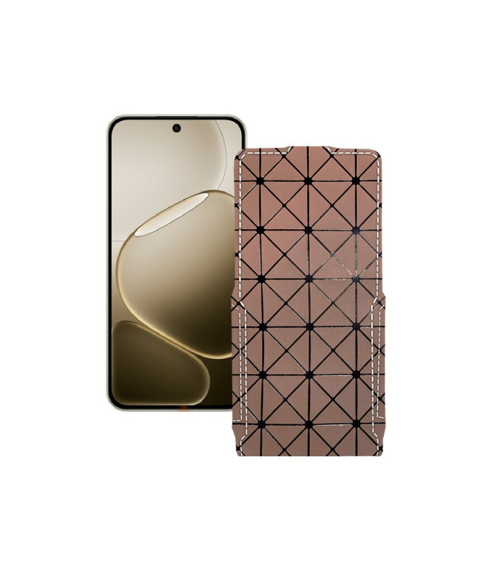 Чохол-флип з екошкіри для телефону OPPO F31 Pro Plus