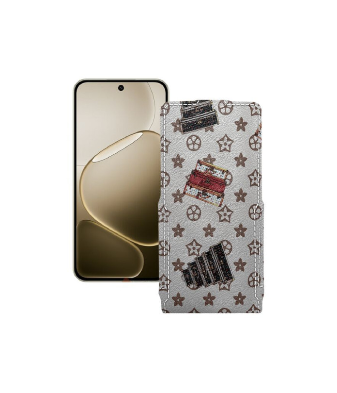 Чохол-флип з екошкіри для телефону OPPO F31 Pro Plus