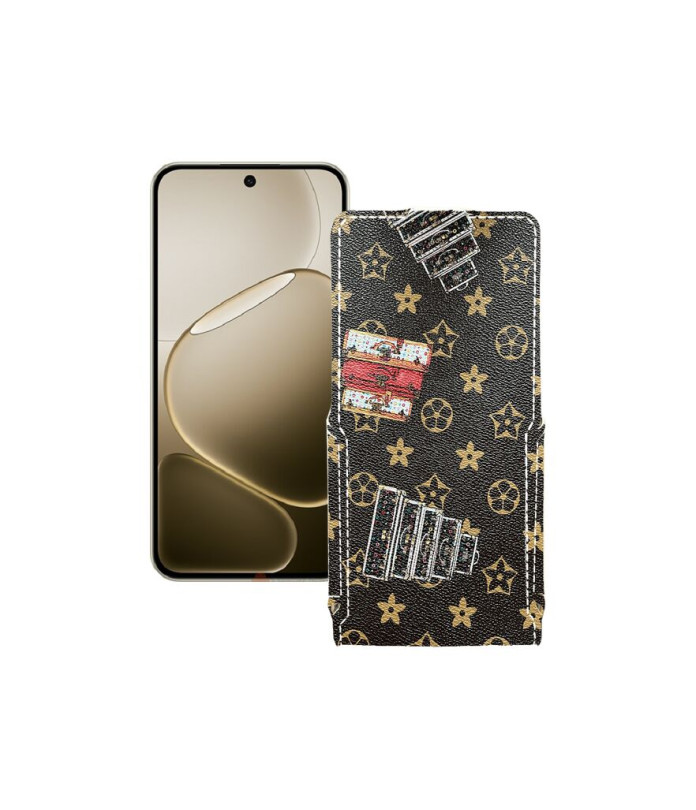 Чохол-флип з екошкіри для телефону OPPO F31 Pro Plus