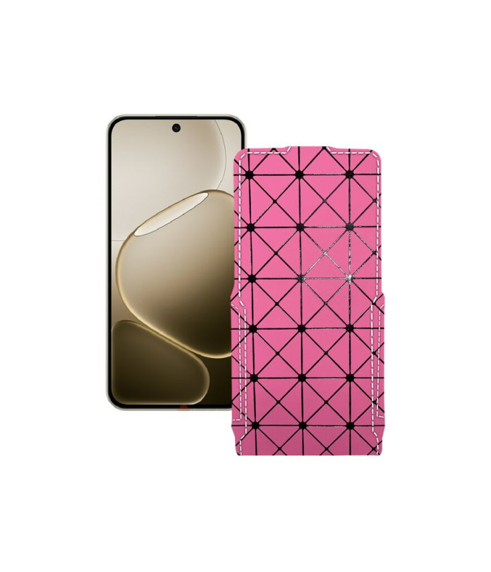 Чохол-флип з екошкіри для телефону OPPO F31 Pro Plus