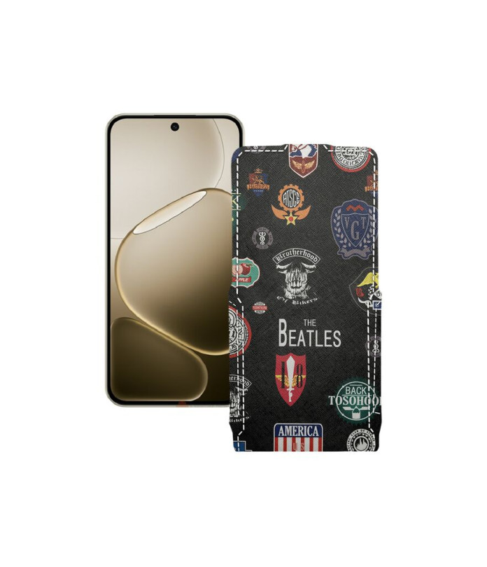 Чохол-флип з екошкіри для телефону OPPO F31 Pro Plus