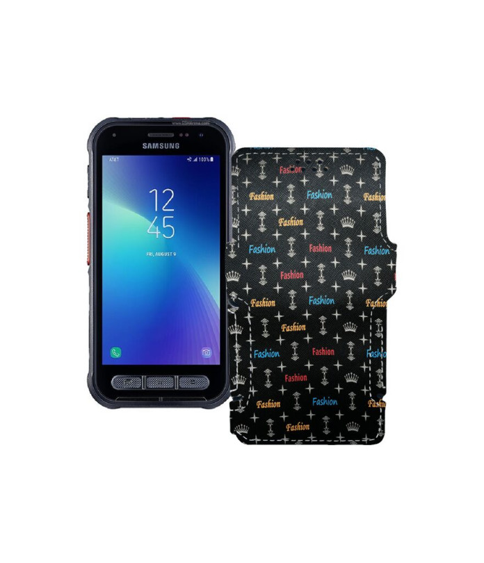 Чохол-книжка з екошкіри для телефону Samsung Galaxy Xcover Field Pro (G889)