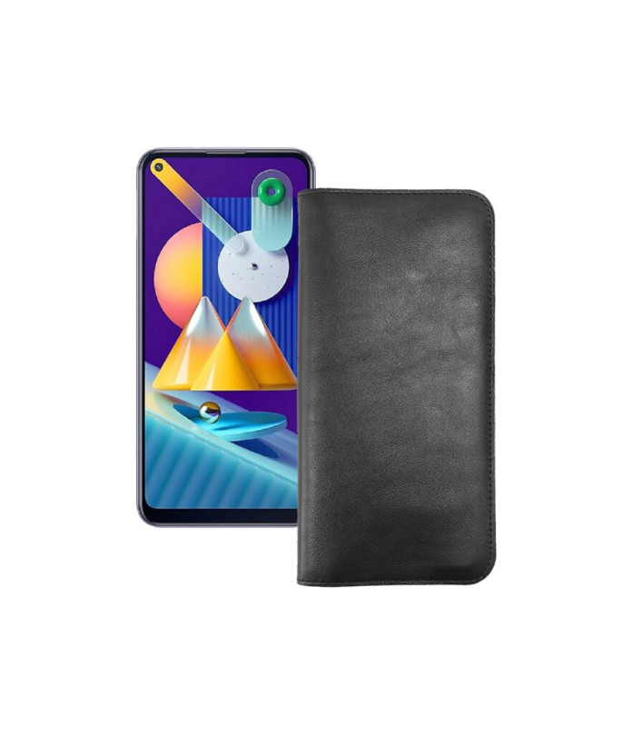 Портмоне з екошкіри для телефону Samsung Galaxy M11 (M115)