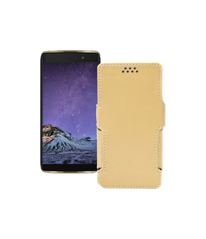 Чохол-книжка з екошкіри для телефону Alcatel One Touch Idol 4s