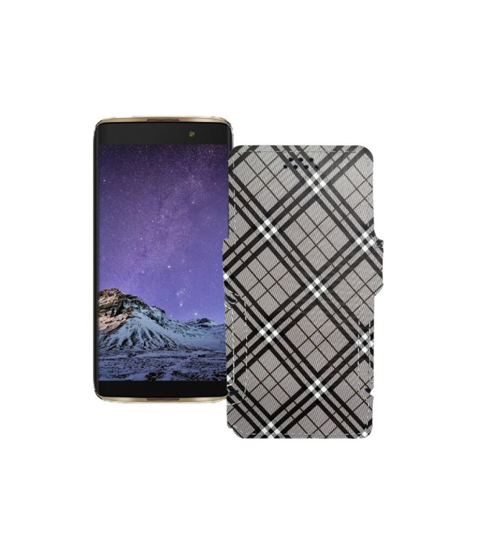 Чохол-книжка з екошкіри для телефону Alcatel One Touch Idol 4s