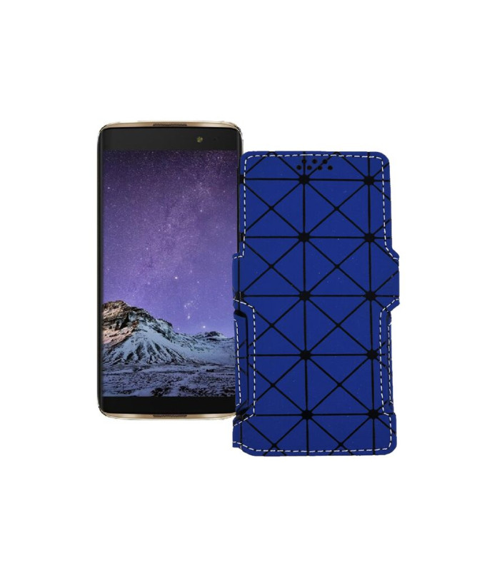 Чохол-книжка з екошкіри для телефону Alcatel One Touch Idol 4s