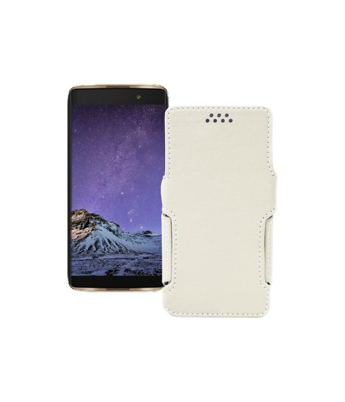 Чохол-книжка з екошкіри для телефону Alcatel One Touch Idol 4s