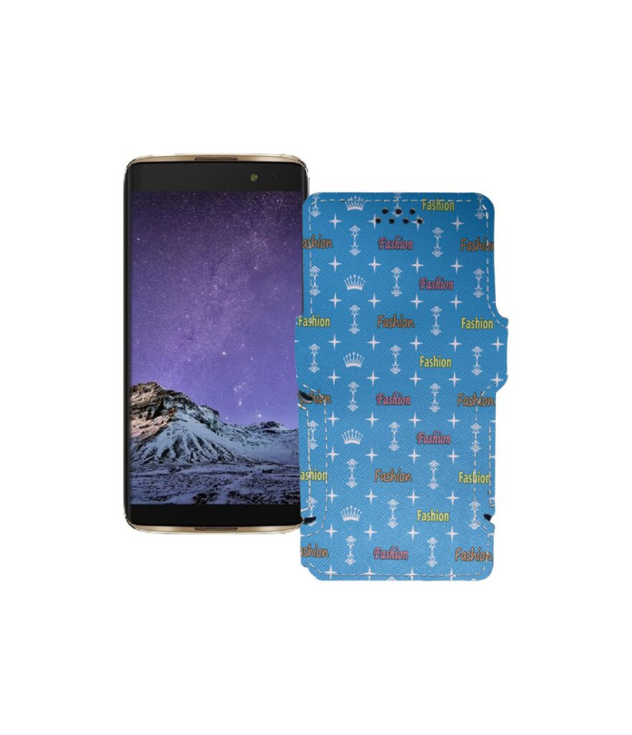 Чохол-книжка з екошкіри для телефону Alcatel One Touch Idol 4s