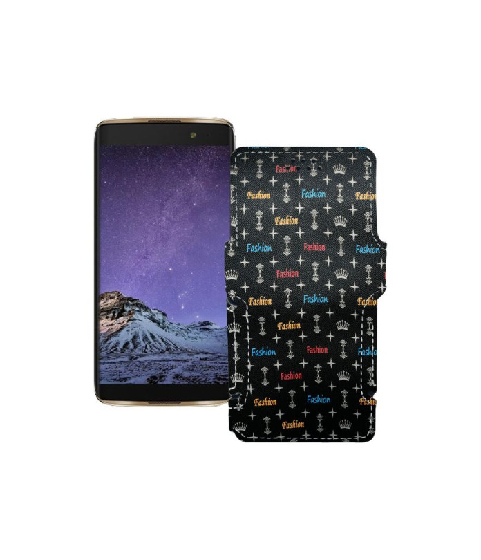 Чохол-книжка з екошкіри для телефону Alcatel One Touch Idol 4s