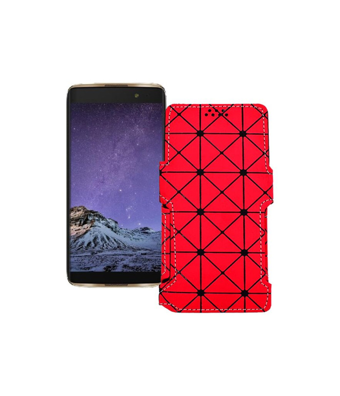 Чохол-книжка з екошкіри для телефону Alcatel One Touch Idol 4s
