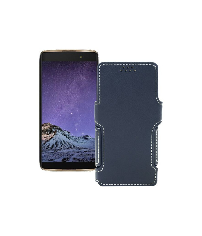 Чохол-книжка з екошкіри для телефону Alcatel One Touch Idol 4s