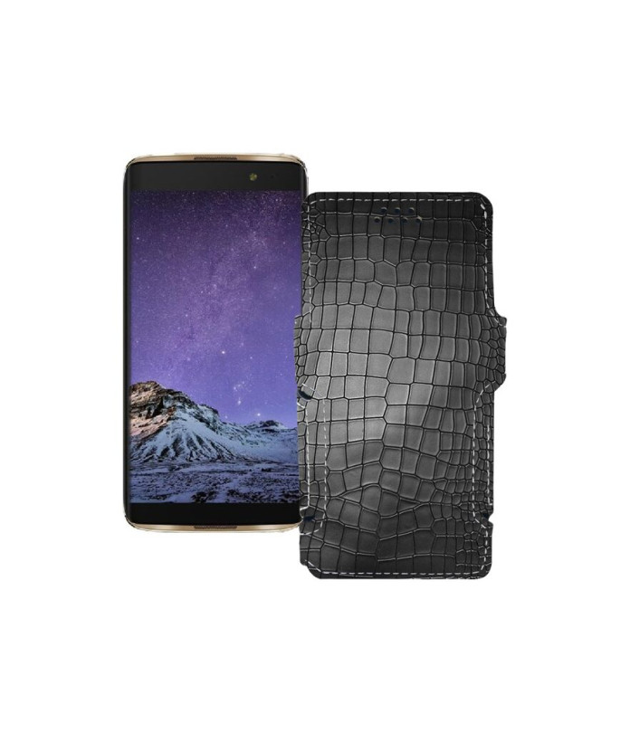 Чохол-книжка з екошкіри для телефону Alcatel One Touch Idol 4s