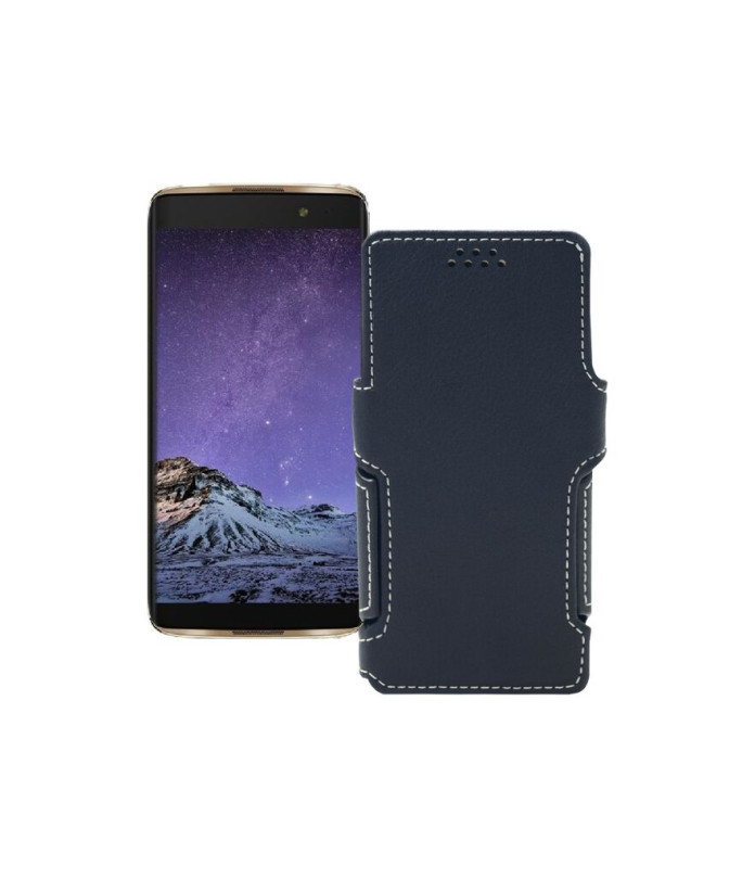 Чохол-книжка з екошкіри для телефону Alcatel One Touch Idol 4s