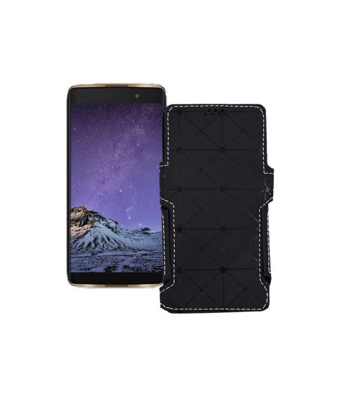 Чохол-книжка з екошкіри для телефону Alcatel One Touch Idol 4s