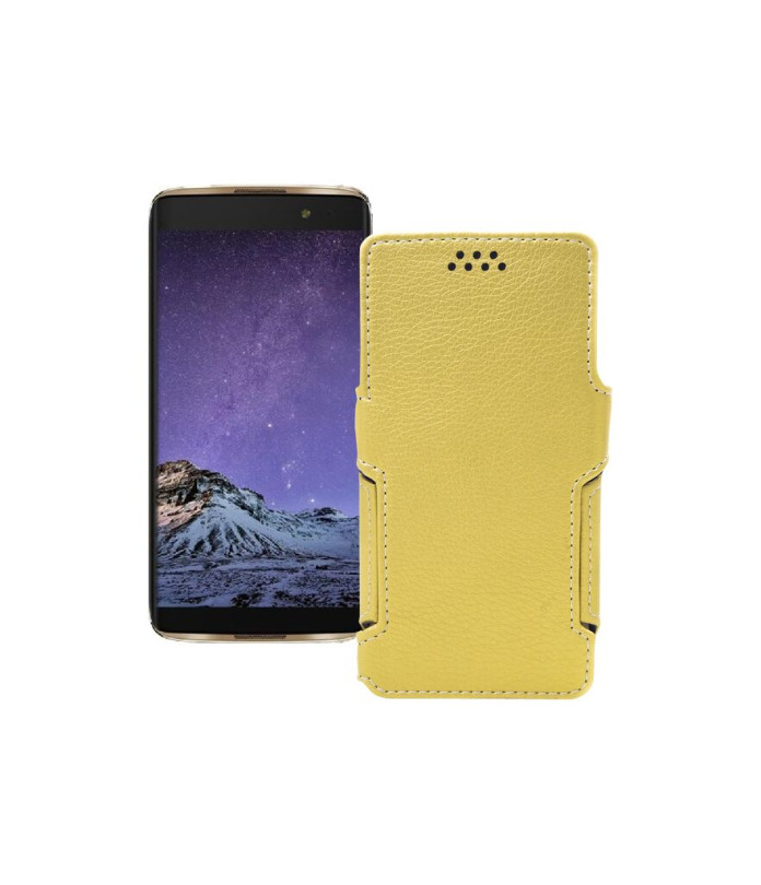 Чохол-книжка з екошкіри для телефону Alcatel One Touch Idol 4s