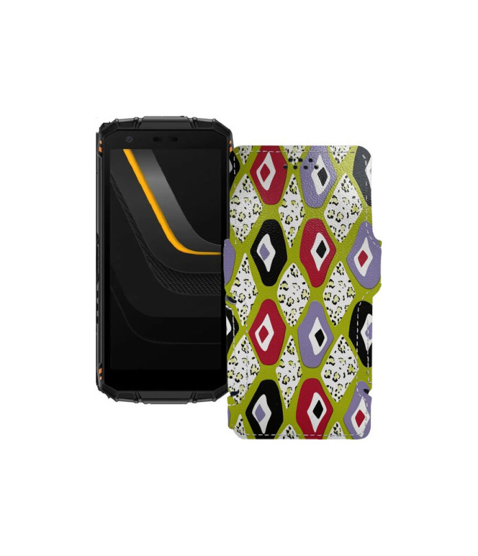 Чохол-книжка з екошкіри для телефону Doogee Fire 3 Pro