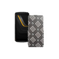 Чохол-флип з екошкіри для телефону Doogee Fire 3 Pro