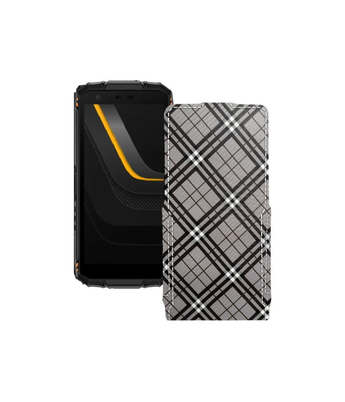 Чохол-флип з екошкіри для телефону Doogee Fire 3 Pro