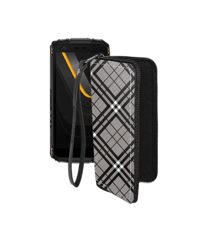 Чохол-гаманець з екошкіри для телефону Doogee Fire 3 Pro