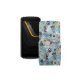 Чохол-флип з екошкіри для телефону Doogee Fire 3 Pro