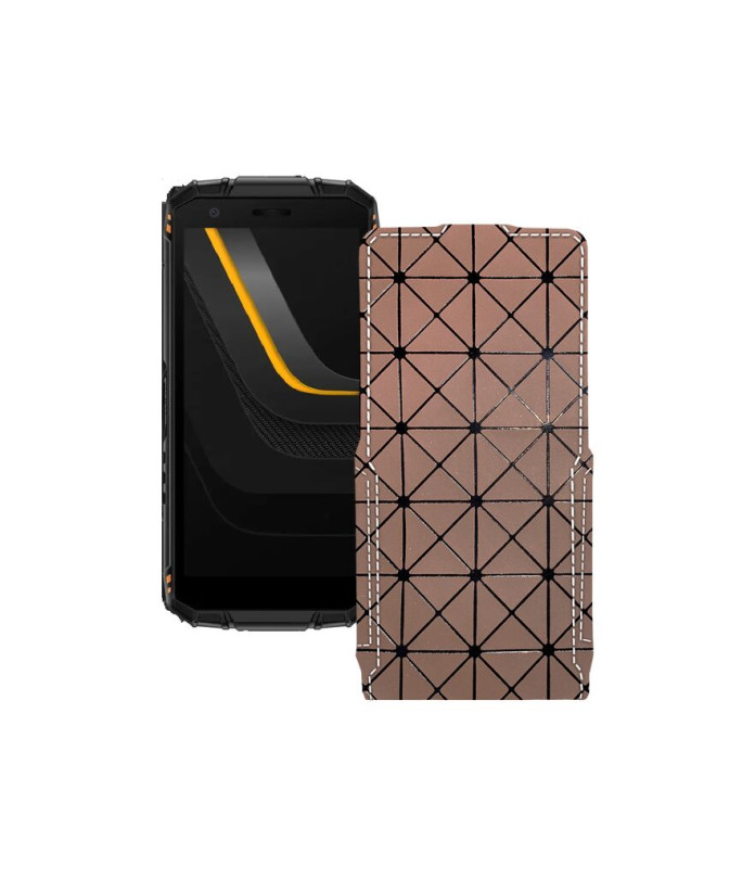 Чохол-флип з екошкіри для телефону Doogee Fire 3 Pro