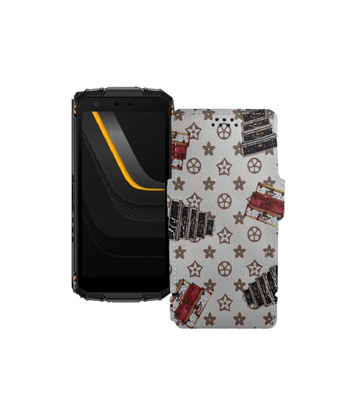 Чохол-книжка з екошкіри для телефону Doogee Fire 3 Pro