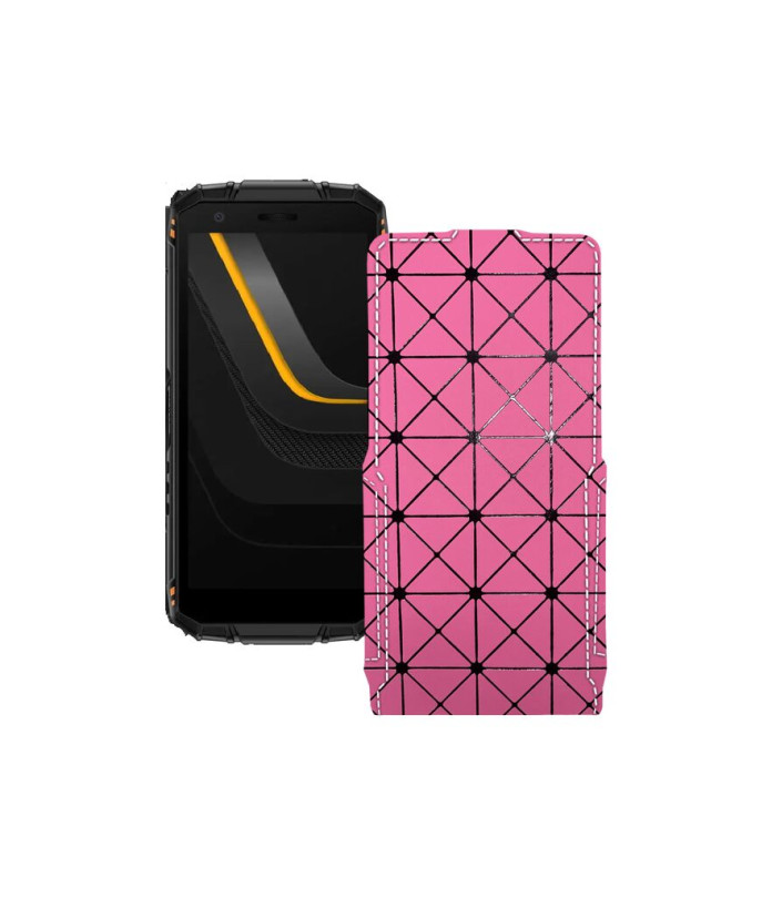 Чохол-флип з екошкіри для телефону Doogee Fire 3 Pro