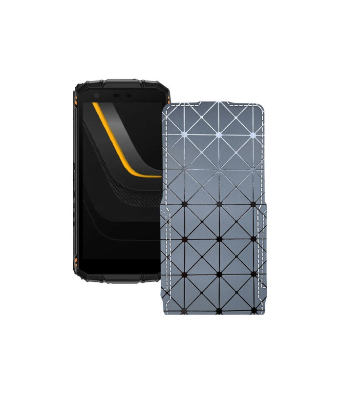 Чохол-флип з екошкіри для телефону Doogee Fire 3 Pro